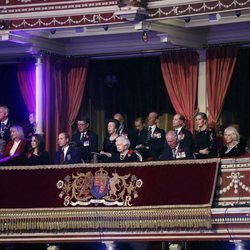 La Familia Real británica durante el Festival of Remembrance 2018