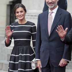 Los Reyes Felipe y Letizia, muy sonrientes en su Viaje de Estado a Perú