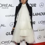 Janelle Monaé en los premios Mujer del Año 2018 de Glamour