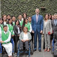 Los Reyes Felipe y Letizia en la Oficina Tecnica de Cooperacion de Perú