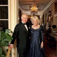 El Príncipe Carlos y Camilla Parker en el 70 cumpleaños del Príncipe de Gales
