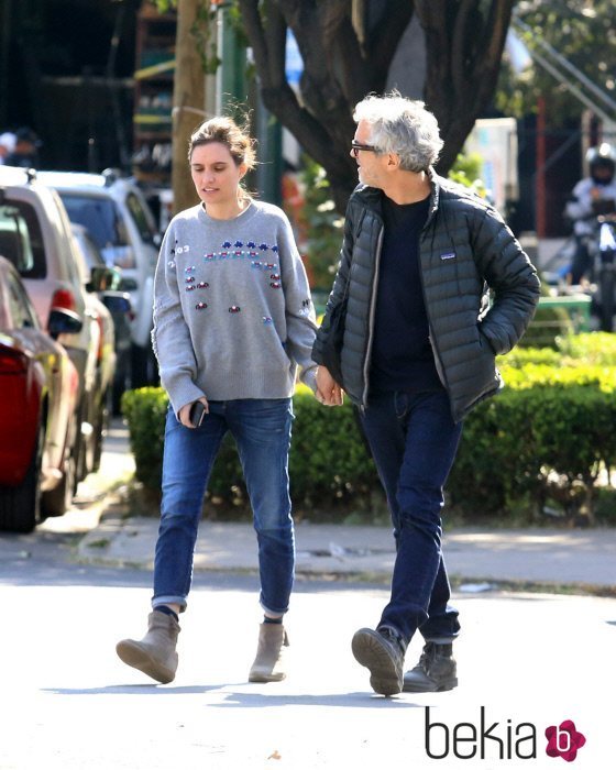 Alfonso Cuarón y Shererazade Goldsmith