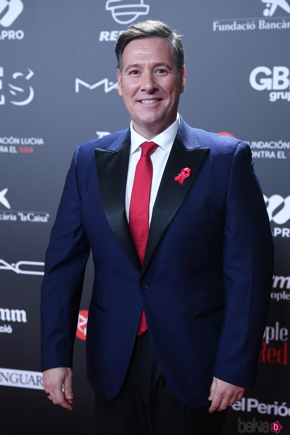 Carlos Latre en la gala 'People in red' 2018