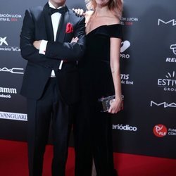 Ángel Llàcer y Andrea Vilallonga en la gala 'People in red' 2018