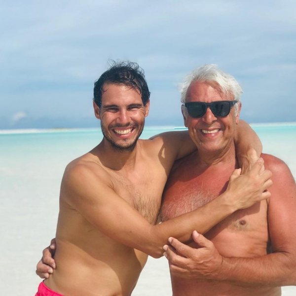 Rafa Nadal de vacaciones con su padre - Rafa Nadal, el mejor tenista