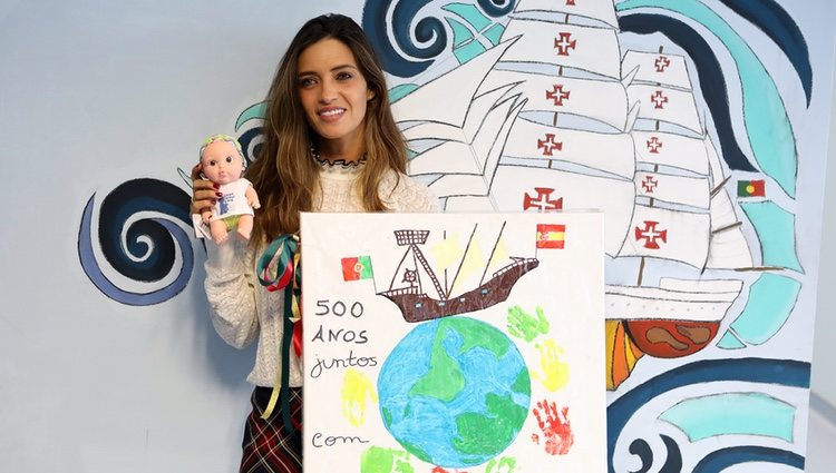 Sara Carbonero, solidaria en un hospital pediátrico de Oporto