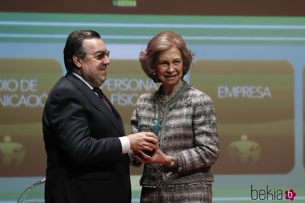 La Reina Sofía recibe el Premio Especial Solidarios ONCE 2018