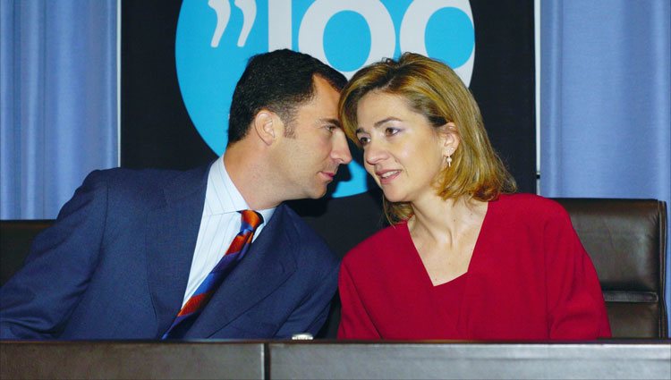 El Rey Felipe y la Infanta Cristina en el centenario de LaCaixa