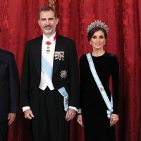 Los Reyes Felipe y Letizia en la cena de gala al Presidente de China
