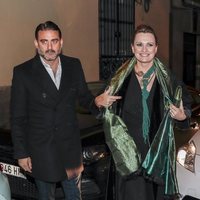 Ainhoa Arteta y Matías en la fiesta de 50 cumpleaños de Eugenia Martínez de Irujo