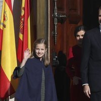 El Rey Felipe y la Princesa Leonor en el 40 aniversario de la Constitución