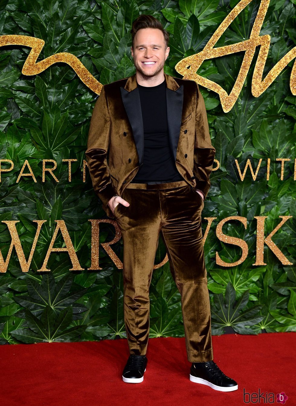Olly Mars en los British Fashion Awards 2018