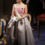 La Princesa Victoria de Suecia en la gala de entrega de los Premios Nobel 2018