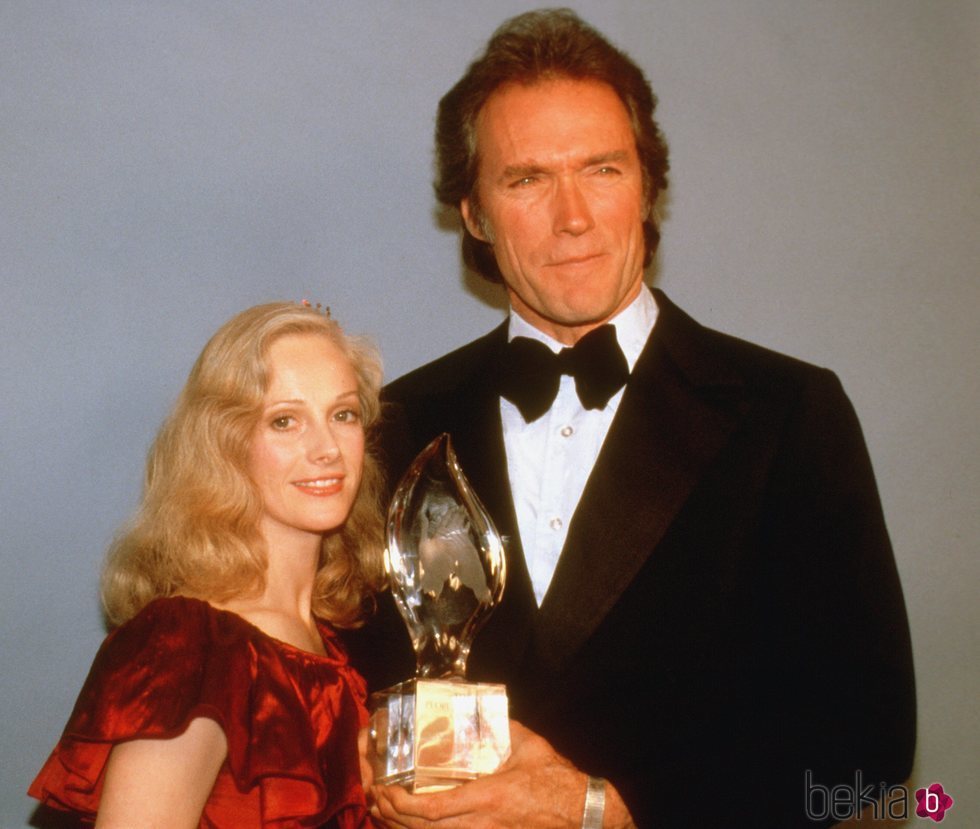 Clint Eastwood y Sondra Locke en los People's Choice Award