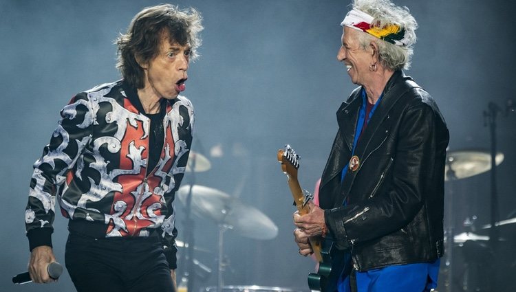 Keith Richards y Mick Jagger