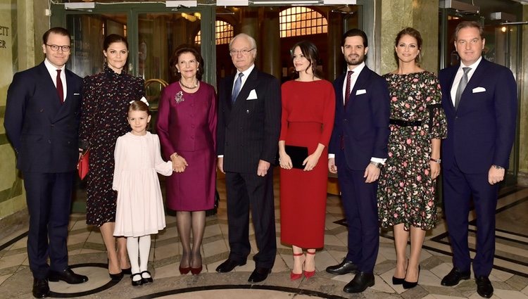 La Familia Real Sueca en el seminario por el 75 cumpleaños de Silvia de Suecia