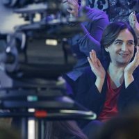 Ada Colau en la gala final de 'OT 2018'