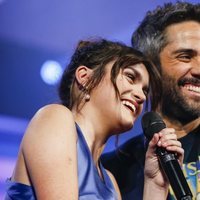 Amaia y Roberto Leal en la gala final de 'OT 2018'