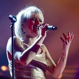 Alba Reche cantando 'Creep' en la gala final de 'OT 2018'