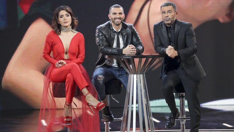 Miriam Saavedra, Suso y Jorge Javier Vázquez en la final de 'GH VIP'
