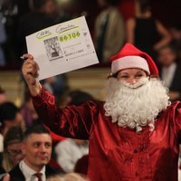 Papá Noel en la Lotería de Navidad 2018