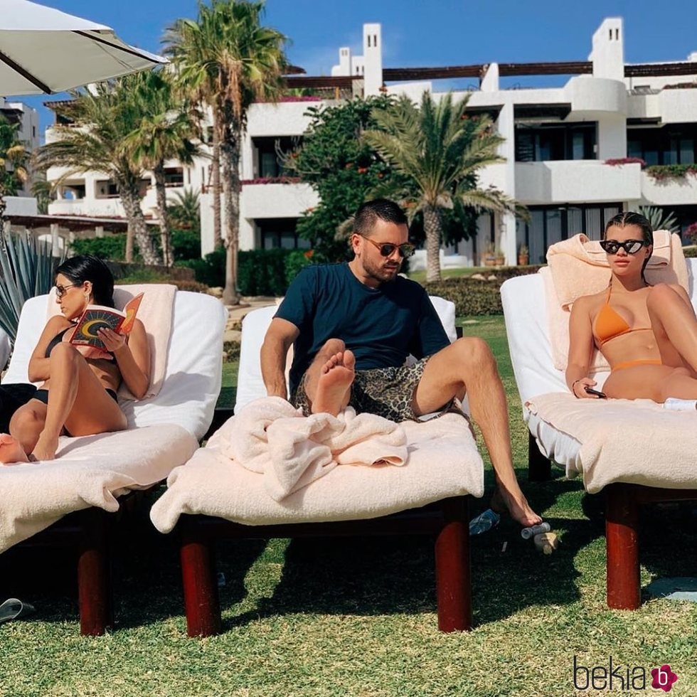 Kourtney Kardashian, Sofia Richie y Scott Disick de vacaciones en el Cabo de San Lucas en México 2018