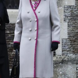 La Reina Isabel II en la Misa de Navidad 2018
