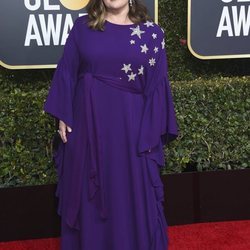 Melissa McCarthy en la alfombra roja de los Globos de Oro 2019
