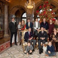 La Familia Real de Luxemburgo reunida en el 98 cumpleaños del Gran Duque Juan