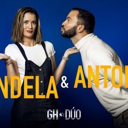 Antonio Tejado y Candela Acevedo en la fotografía promocional de 'GH Dúo'