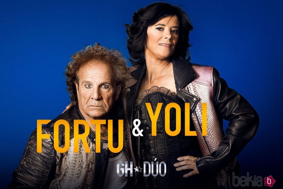 Fortu y Yoli en la foto promocional de 'GH DÚO'