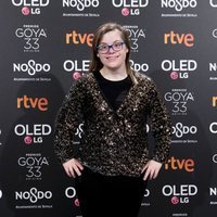 Gloria Ramos en la fiesta de nominados de los Goya 2019