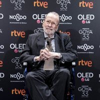 Narciso 'Chicho' Ibáñez en la fiesta de nominados de los Goya 2019