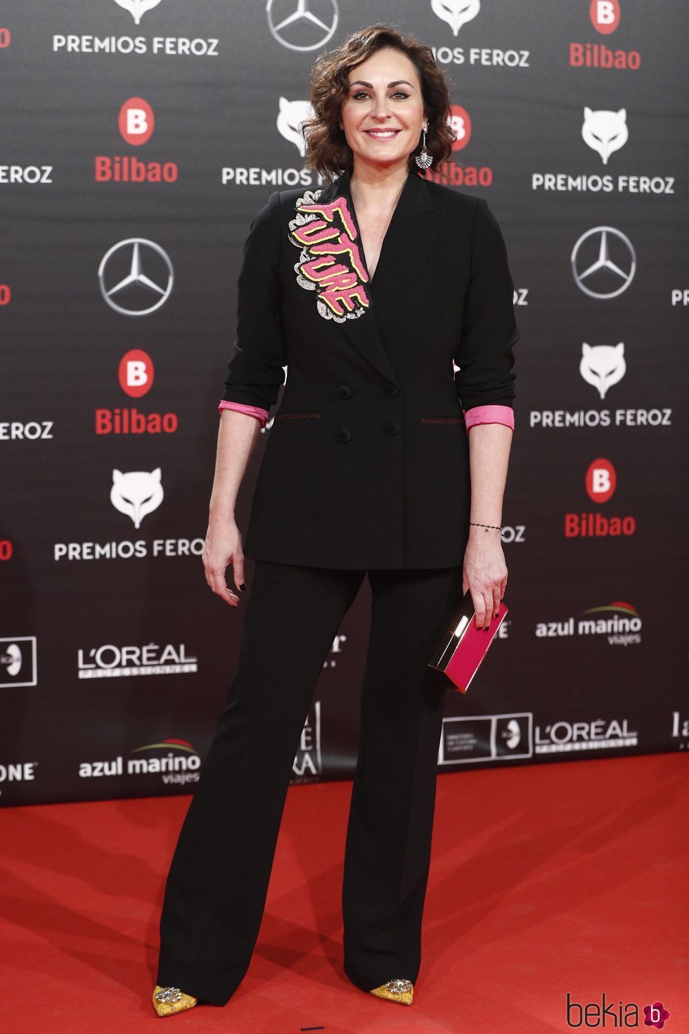 Ana Milán en los Premios Feroz 2019