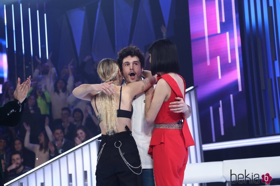 Miki al enterarse que es el representante de España en Eurovisión 2019