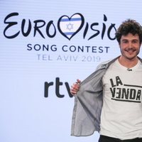 Miki posa como representante de España en Eurovisión 2019
