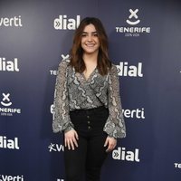 Marta Soto en la rueda de prensa de los Premios Cadena Dial 2019