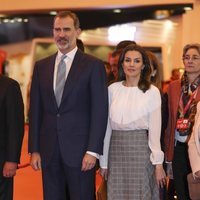 Los Reyes Felipe y Letizia en la inauguración de FITUR 2019