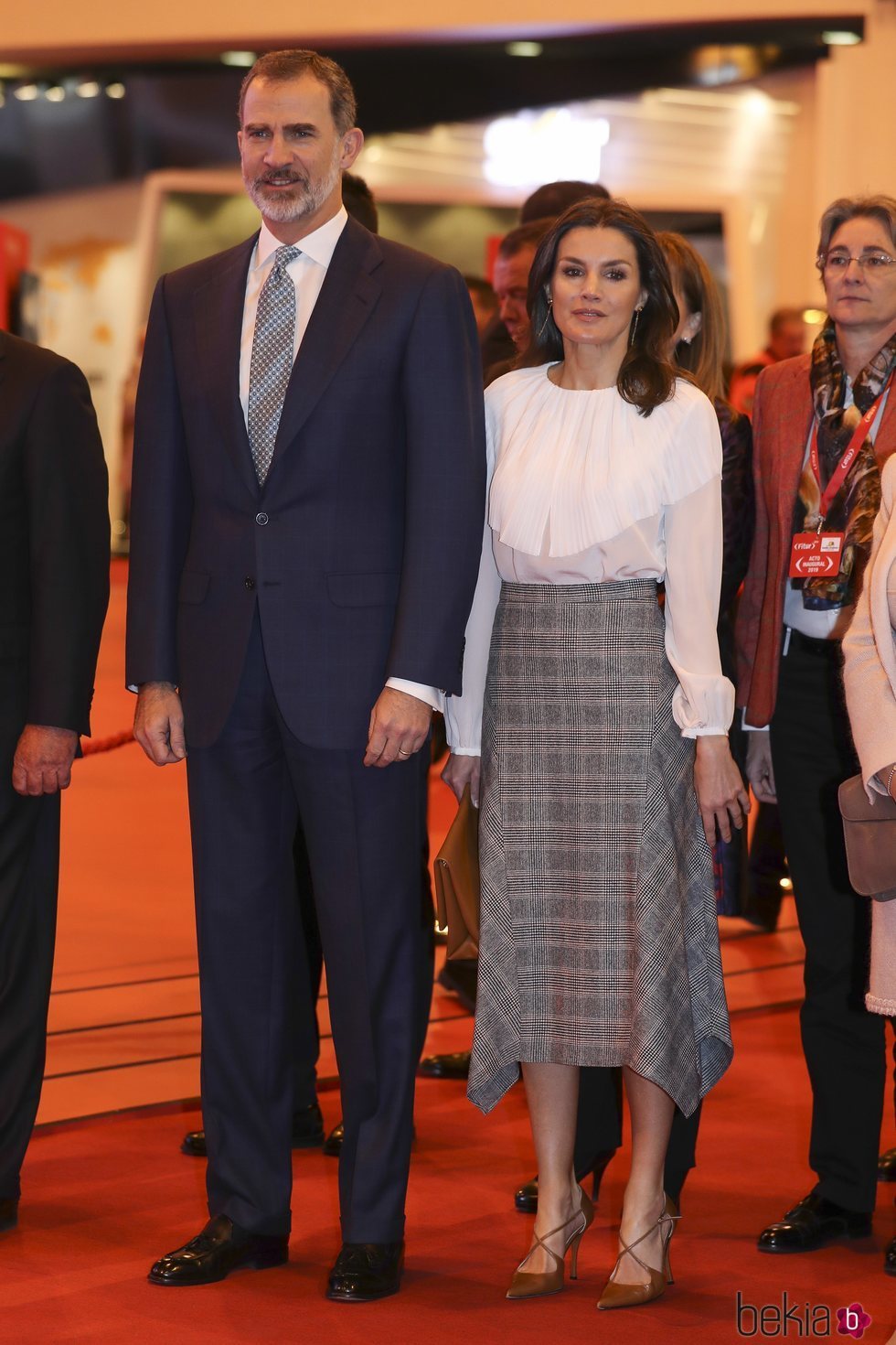 Los Reyes Felipe y Letizia en la inauguración de FITUR 2019