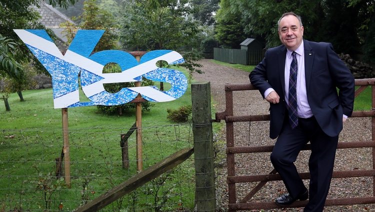 El exprimer Ministro de Escocia, Alex Salmond