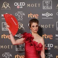 Ruth Gabriel en la alfombra roja de los Premios Goya 2019