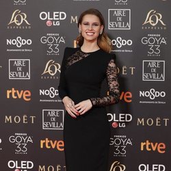 Manuela Vellés en la alfombra roja de los Premios Goya 2019