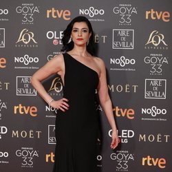 Blanca Romero en la alfombra roja de los Premios Goya 2019