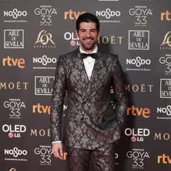 Miguel Ángel Muñoz en la alfombra roja de los Premios Goya 2019