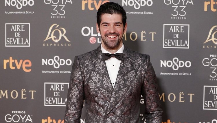 Miguel Ángel Muñoz en la alfombra roja de los Premios Goya 2019