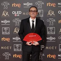Alberto Iglesias en la alfombra roja de los Premios Goya 2019