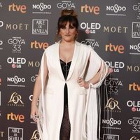 Rozalén en la alfombra roja de los Premios Goya 2019