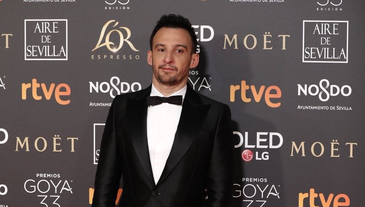 Alejandro Amenábar en la alfombra roja de los Premios Goya 2019
