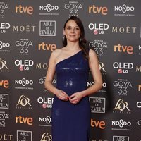 Leonor Watling en la alfombra roja de los Premios Goya 2019