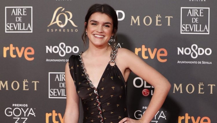 Amaia Romero en la alfombra roja de los Premios Goya 2019